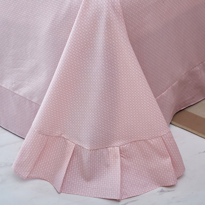 91家纺网 家纺一手货源 找家纺 雲归梦 2023新款13372大版活性四件套 玛莎之恋-粉