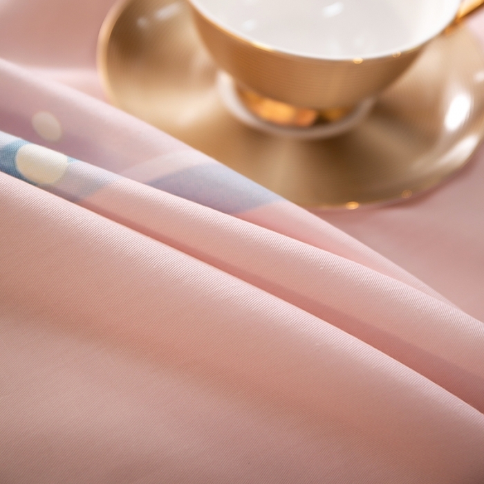 91家纺网 家纺一手货源 找家纺 雲归梦 2023新款13372大版活性四件套 曼珠莎华-粉