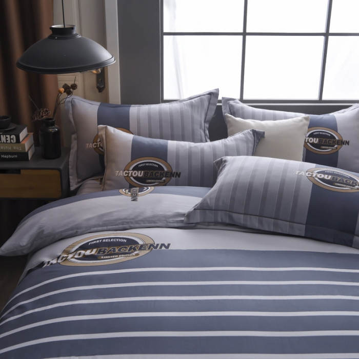 91家纺网 家纺一手货源 找家纺 雲归梦 2023新款13372大版活性四件套 美式情调