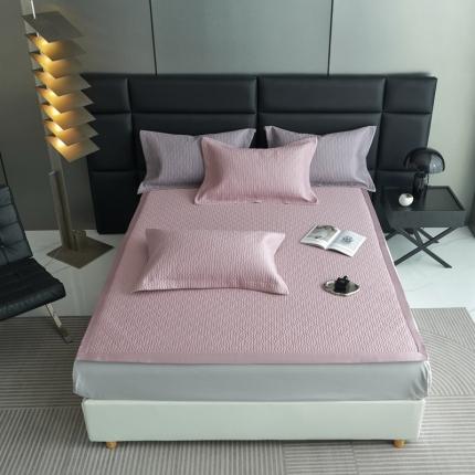 91家纺网 家纺一手货源 找家纺 （总）榻尚 2023新款纯竹纤维绗缝夏凉席空调席垫三件套