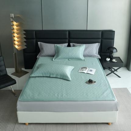 91家纺网 家纺一手货源 找家纺 （总）榻尚 2023新款纯竹纤维绗缝夏凉席空调席垫三件套