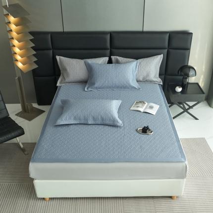 91家纺网 家纺一手货源 找家纺 （总）榻尚 2023新款纯竹纤维绗缝夏凉席空调席垫三件套