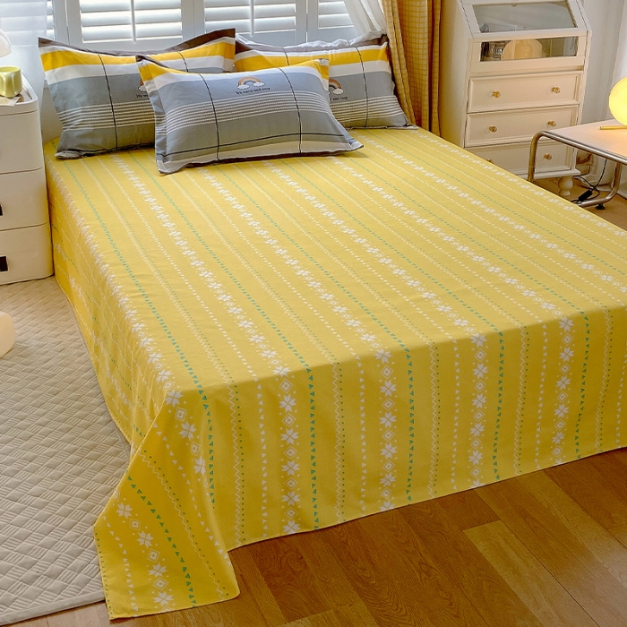 91家纺网 家纺一手货源 找家纺 好亿来 2025新款植物羊绒加厚斜纹磨毛四件套彩色心情