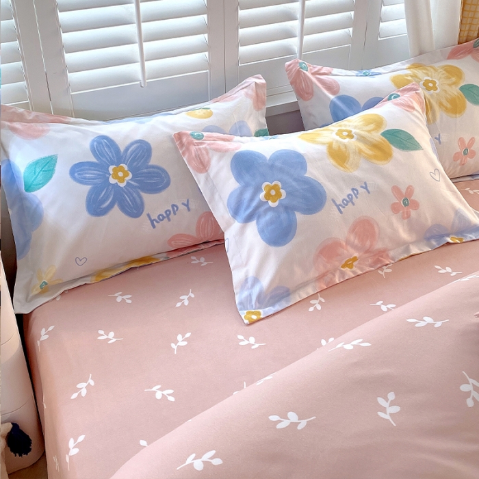 91家纺网 家纺一手货源 找家纺 好亿来 2025新款植物羊绒加厚斜纹磨毛四件套宠爱