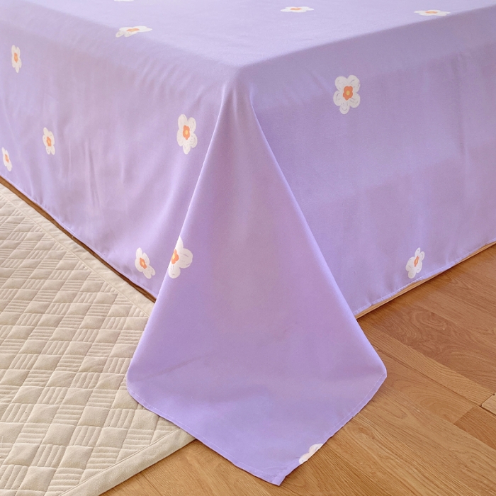 91家纺网 家纺一手货源 找家纺 好亿来 2025新款植物羊绒加厚斜纹磨毛四件套黛菲兔