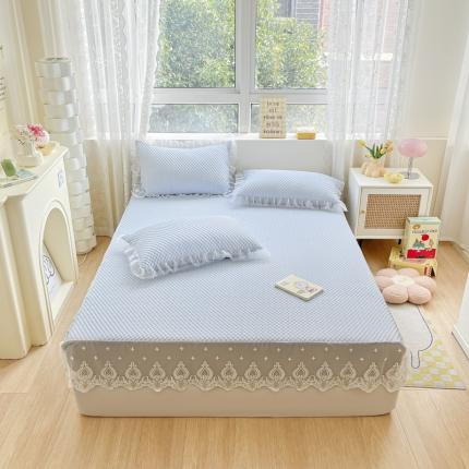 91家纺网 家纺一手货源 找家纺 （总）恋佳 2025新款豆豆床笠床裙款凉席