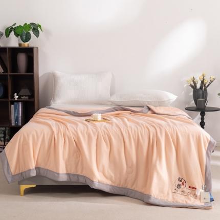 91家纺网 家纺一手货源 找家纺 塔塔 2025新款抗菌大豆纤维夏凉被空调被直播爆款 华夫格-浅玉