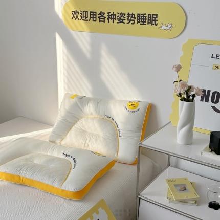 91家纺网 家纺一手货源 找家纺 觉物 2023新款夜猫多规格助眠枕头枕芯 夜猫B款中枕枕下6cm左右