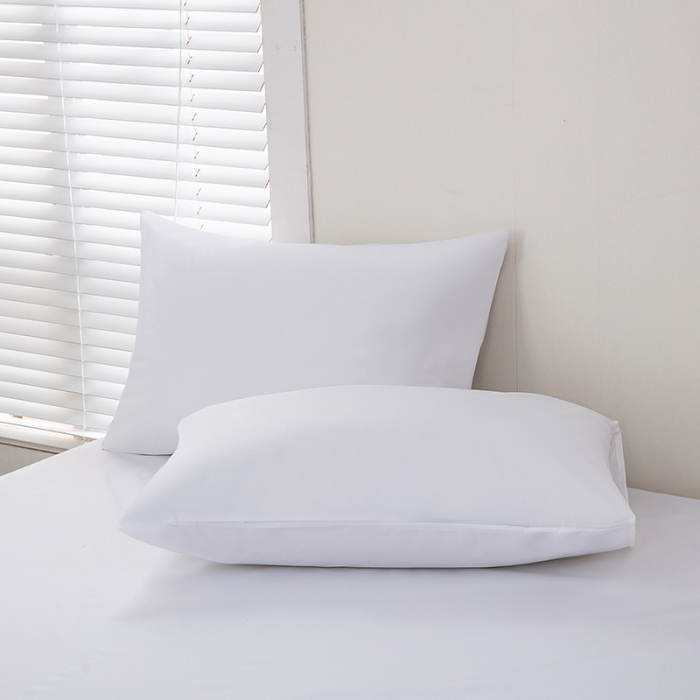 91家纺网 家纺一手货源 找家纺 2023防水床单防失禁隔尿垫纯白色磨毛床罩套可水洗炕单 纯色白色