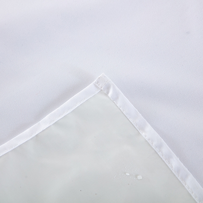 91家纺网 家纺一手货源 找家纺 2023防水床单防失禁隔尿垫纯白色磨毛床罩套可水洗炕单 纯色白色