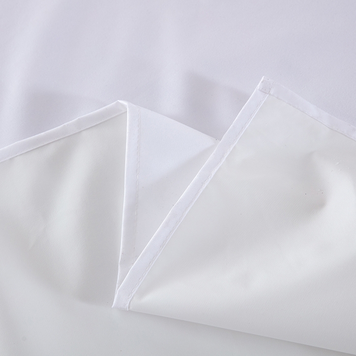 91家纺网 家纺一手货源 找家纺 2023防水床单防失禁隔尿垫纯白色磨毛床罩套可水洗炕单 纯色白色