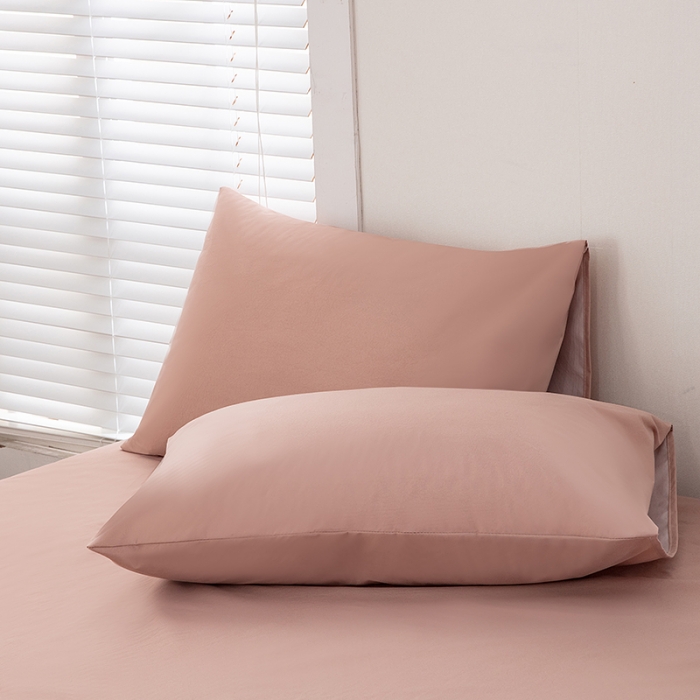 91家纺网 家纺一手货源 找家纺 火星时代 2023防水床单防失禁隔尿垫纯白色磨毛床罩套可水洗炕单 纯色豆沙