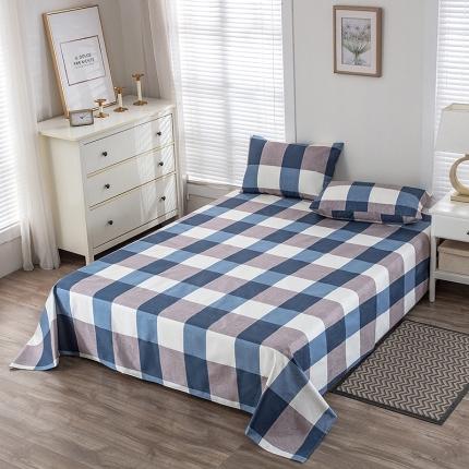 火星时代 2023防水床单防失禁隔尿垫纯白色磨毛床罩套可水洗炕单 脉动