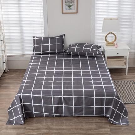 火星时代 2023防水床单防失禁隔尿垫纯白色磨毛床罩套可水洗炕单 印象空间