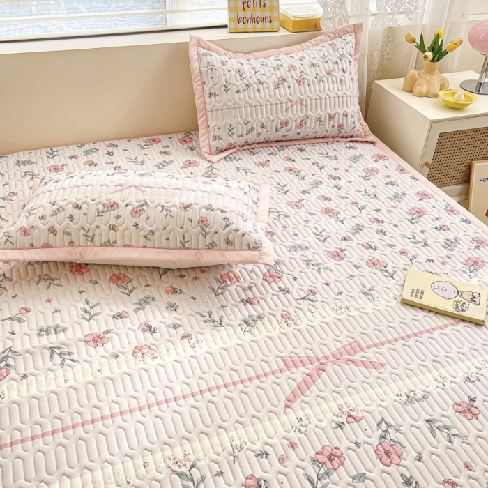 91家纺网 家纺一手货源 找家纺 慕澄 2023新款大版宽边小清新乳胶凉席系列 宽边-扶摇