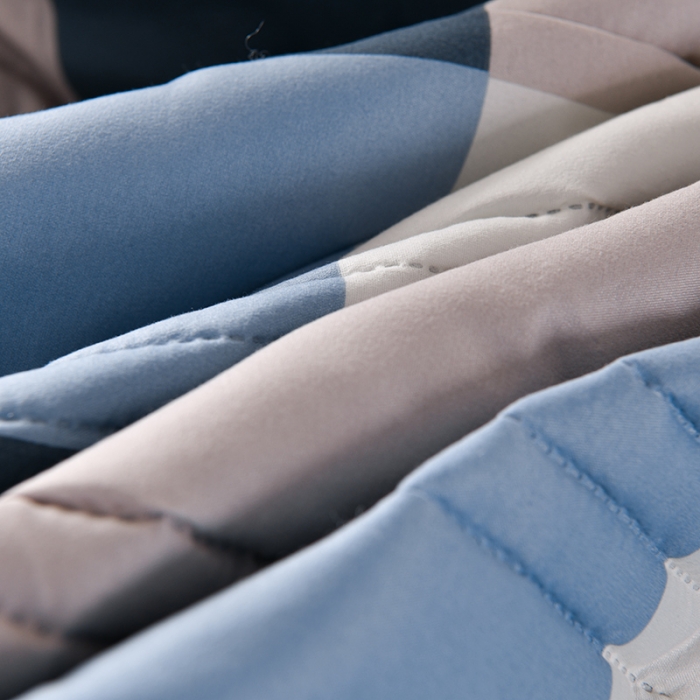 91家纺网 家纺一手货源 找家纺 圣楚 2024新款 清新可水洗夏凉被 幽兰