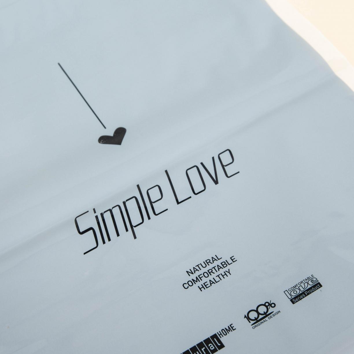 91家纺网 家纺一手货源 找家纺 小项包装 抽绳袋被芯套件包装Simple Love