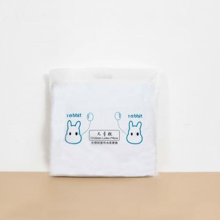 91家纺网 家纺一手货源 找家纺 小项包装 白色透明手拎儿童枕包装袋