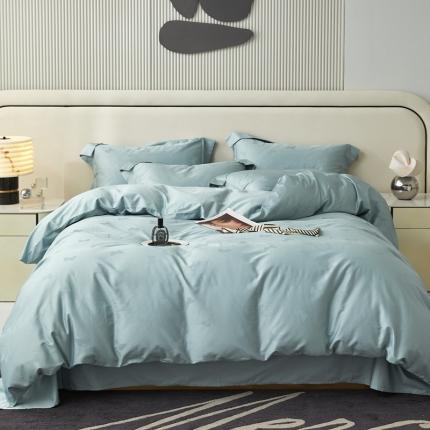 91家纺网 家纺一手货源 找家纺 安莱生活 2023新款100S纯棉提花系列四件套 多伦多