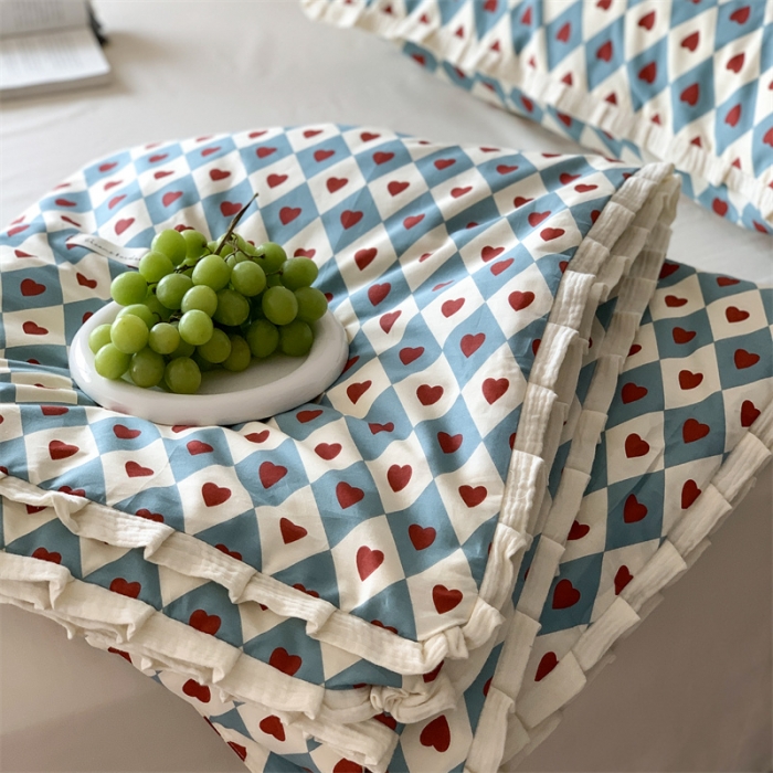 91家纺网 家纺一手货源 找家纺 汇庭 2023新款艾莎夏被 洛伊