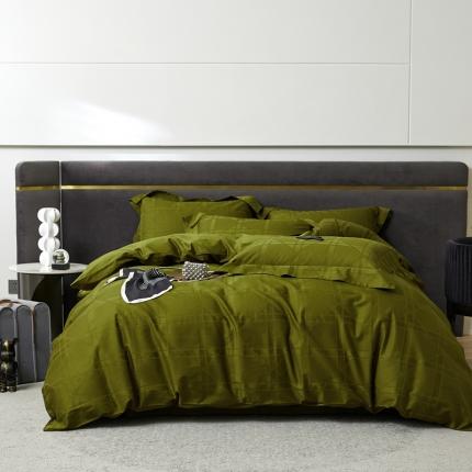 91家纺网 家纺一手货源 找家纺 （总）安莱生活 2023新款100S纯棉提花系列四件套