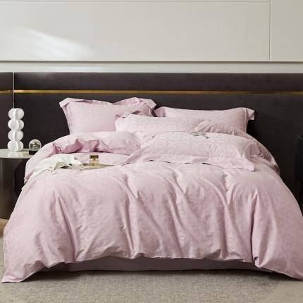 91家纺网 家纺一手货源 找家纺 （总）安莱生活 2023新款100S纯棉提花系列四件套