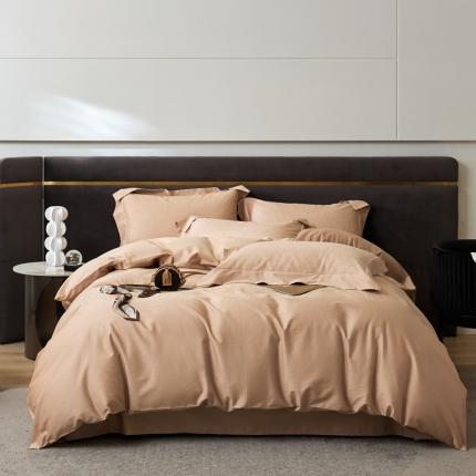 91家纺网 家纺一手货源 找家纺 安莱生活 2023新款100S纯棉提花系列四件套 天杭