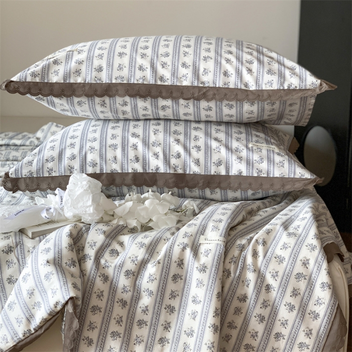 91家纺网 家纺一手货源 找家纺 汇庭 2023新款艾莎夏被 莫斯蓝