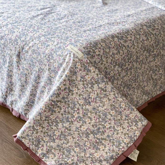 91家纺网 家纺一手货源 找家纺 汇庭 2023新款艾莎夏被 莫雅