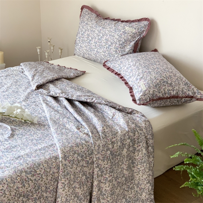 91家纺网 家纺一手货源 找家纺 汇庭 2023新款艾莎夏被 莫雅