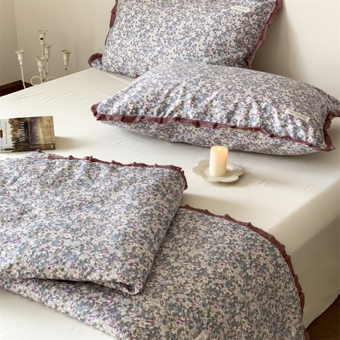 91家纺网 家纺一手货源 找家纺 汇庭 2023新款艾莎夏被 莫雅