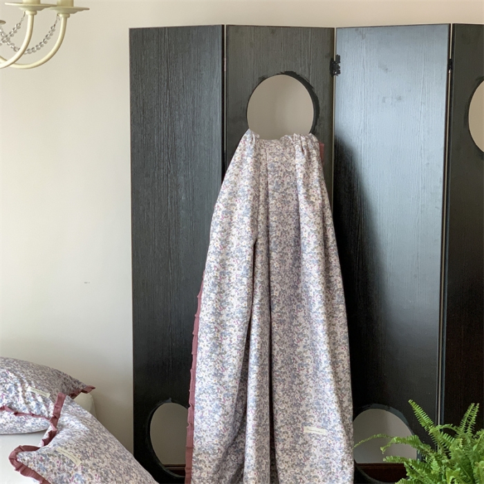 91家纺网 家纺一手货源 找家纺 汇庭 2023新款艾莎夏被 莫雅