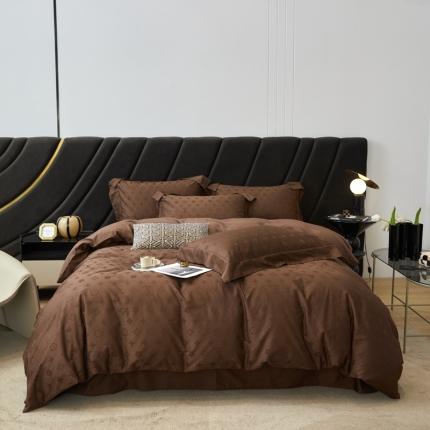 91家纺网 家纺一手货源 找家纺 安莱生活 2023新款100S纯棉提花系列四件套 元气满满