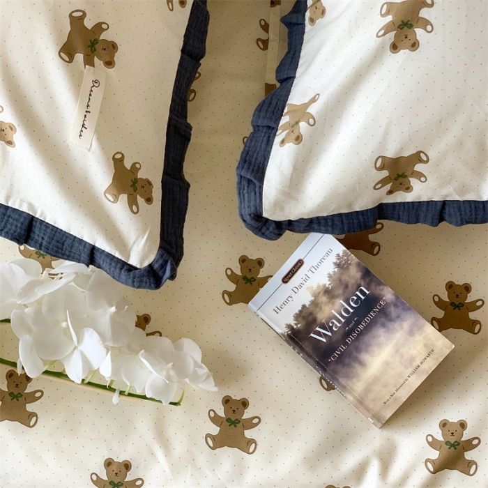 91家纺网 家纺一手货源 找家纺 汇庭 2023新款艾莎夏被 奶酪熊