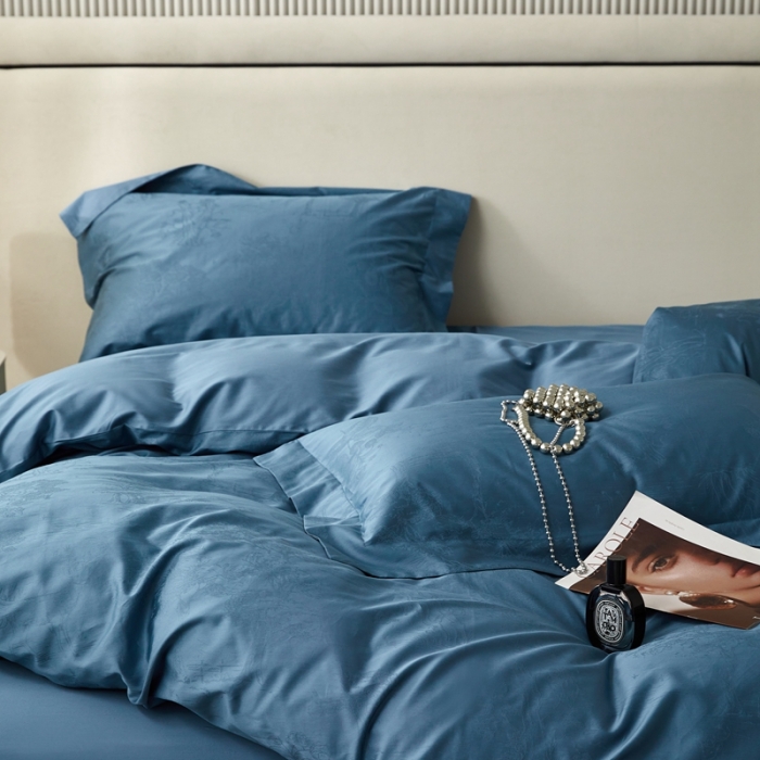 91家纺网 家纺一手货源 找家纺 （总）安莱生活 2023新款100S纯棉提花系列四件套