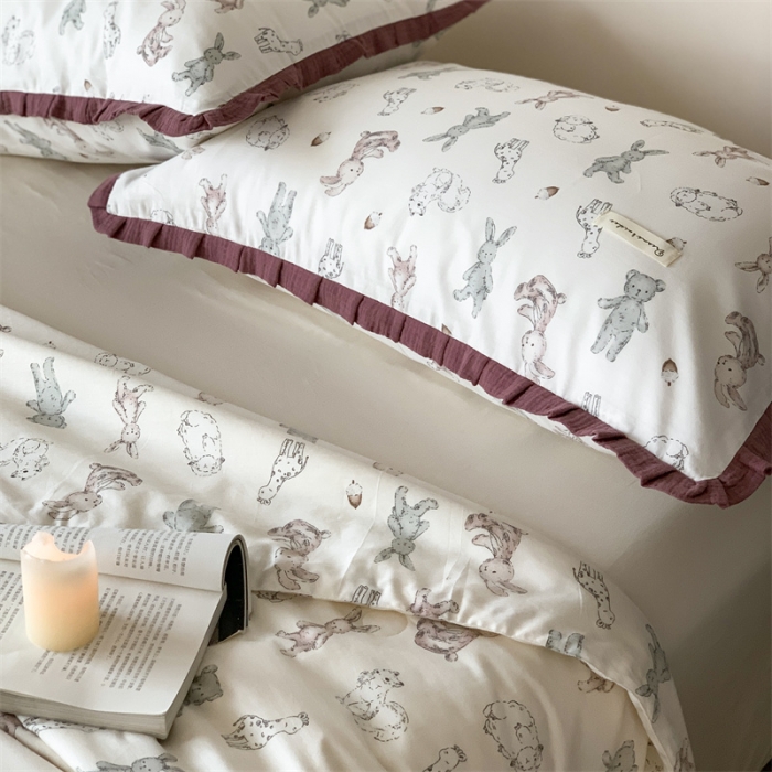 91家纺网 家纺一手货源 找家纺 汇庭 2023新款艾莎夏被 尼克宝贝