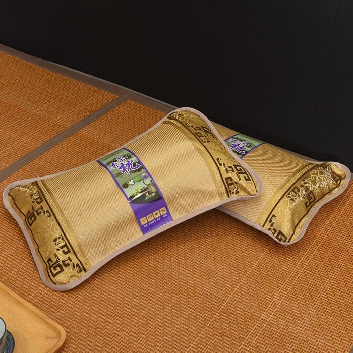 91家纺网 家纺一手货源 找家纺 2024新款春夏四季通用古藤枕茶香枕麻将枕枕头枕芯