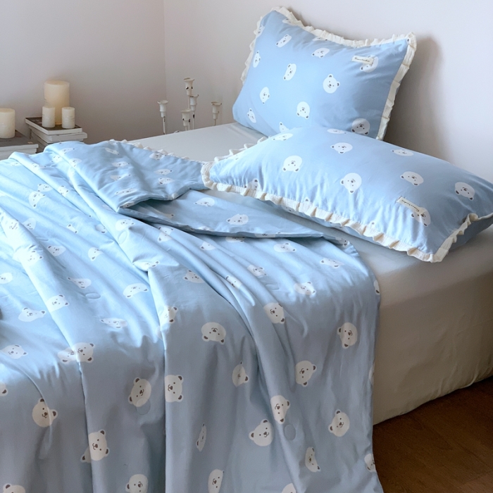 91家纺网 家纺一手货源 找家纺 （总） 汇庭 2023新款双人豆豆被