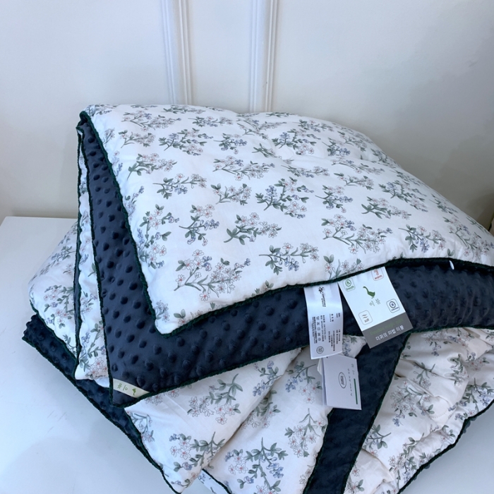 91家纺网 家纺一手货源 找家纺 汇庭 2023新款双人豆豆被 艾莉