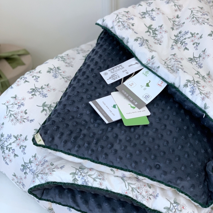 91家纺网 家纺一手货源 找家纺 汇庭 2023新款双人豆豆被 艾莉