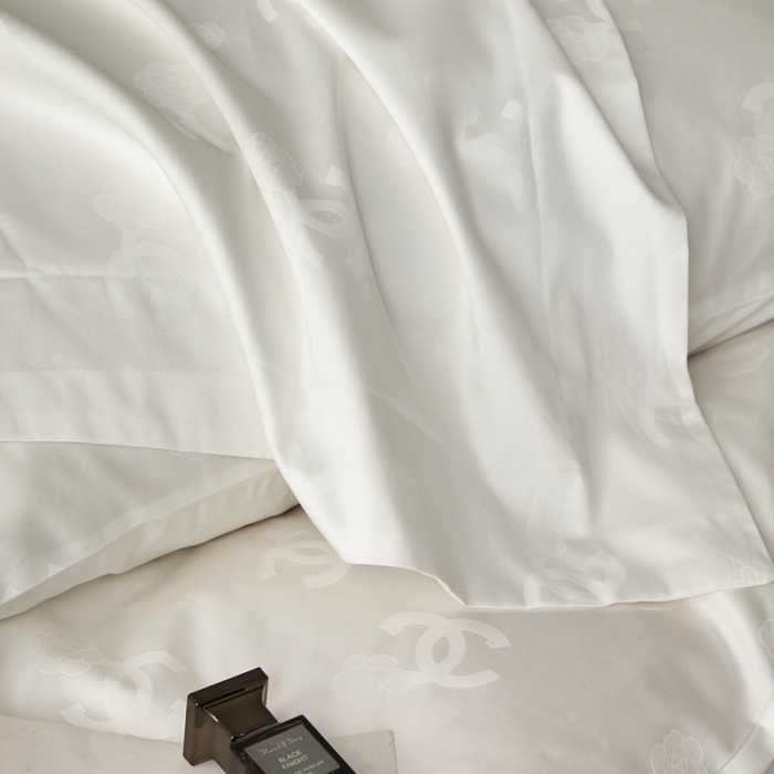 91家纺网 家纺一手货源 找家纺 安莱生活 2023新款100S纯棉提花系列四件套 莫奈印象