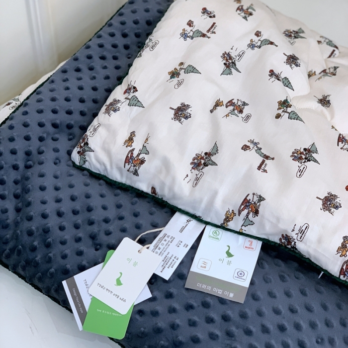 91家纺网 家纺一手货源 找家纺 汇庭 2023新款双人豆豆被 卡其