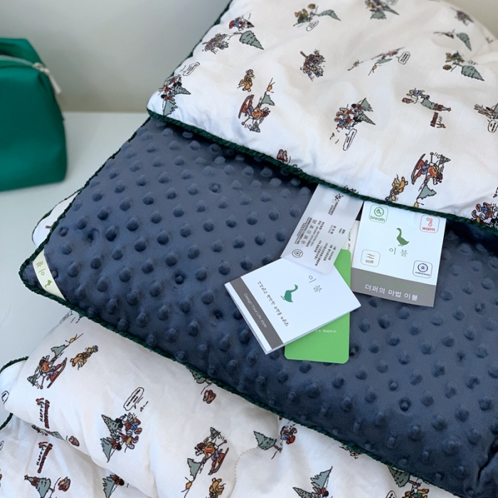 91家纺网 家纺一手货源 找家纺 汇庭 2023新款双人豆豆被 卡其