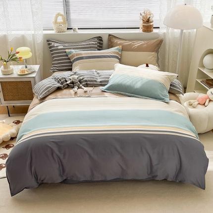 91家纺网 家纺一手货源 找家纺 （总）绵庭 2023新款 全棉印花四件套