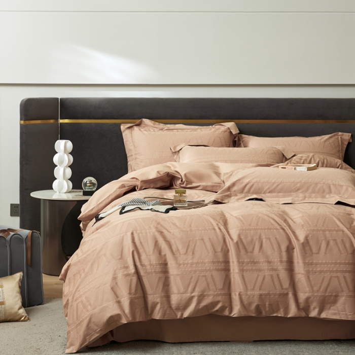 91家纺网 家纺一手货源 找家纺 安莱生活 2023新款100S纯棉提花系列四件套 奇迹暖暖