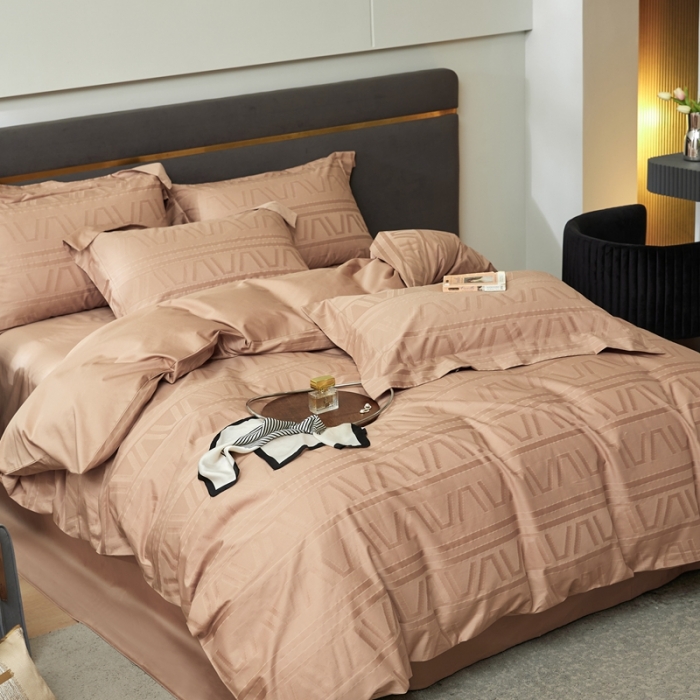 91家纺网 家纺一手货源 找家纺 安莱生活 2023新款100S纯棉提花系列四件套 奇迹暖暖