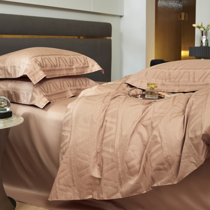 91家纺网 家纺一手货源 找家纺 安莱生活 2023新款100S纯棉提花系列四件套 奇迹暖暖