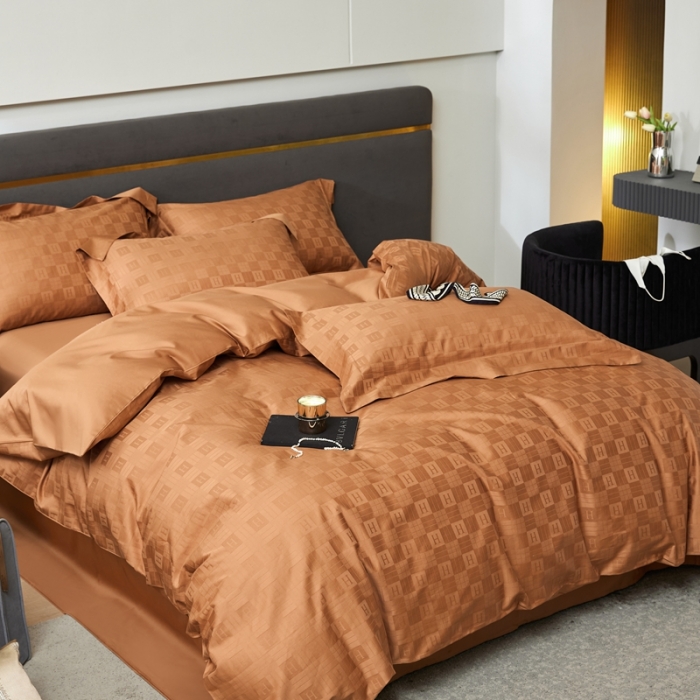 91家纺网 家纺一手货源 找家纺 安莱生活 2023新款100S纯棉提花系列四件套 梦幻