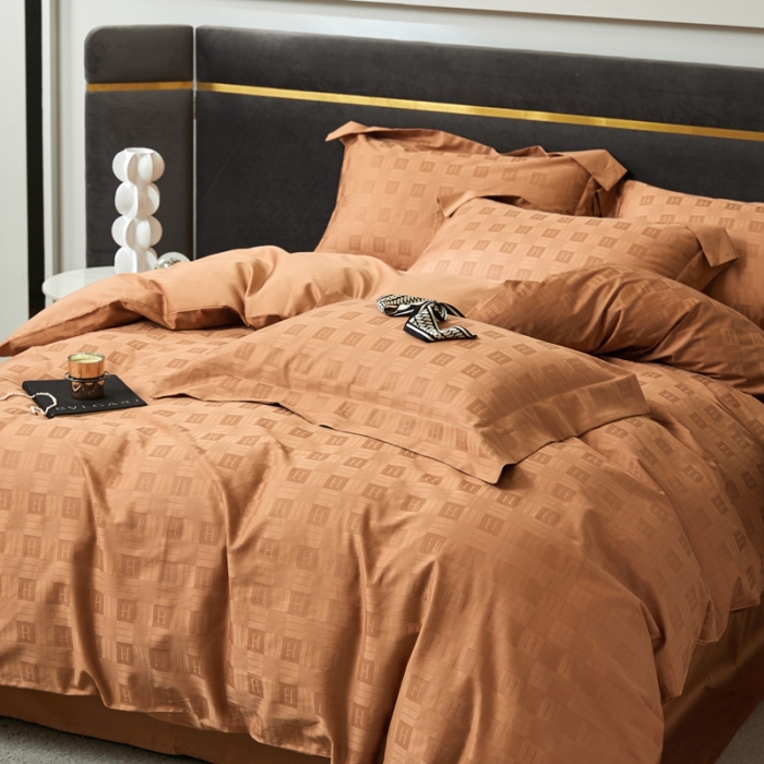 91家纺网 家纺一手货源 找家纺 安莱生活 2023新款100S纯棉提花系列四件套 梦幻