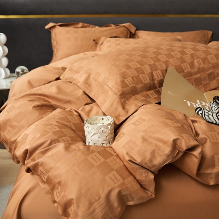 91家纺网 家纺一手货源 找家纺 安莱生活 2023新款100S纯棉提花系列四件套 梦幻